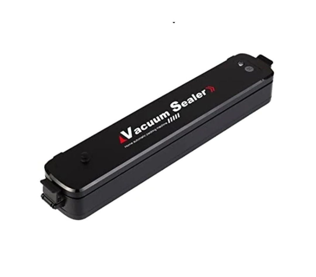 Aparat VACUUM Sealer de vidat si sigilat 90W negru