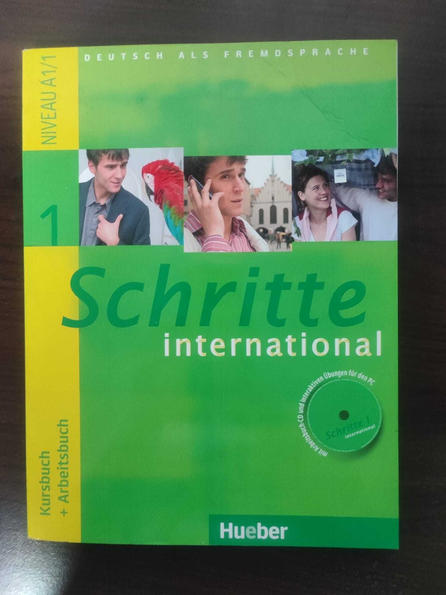 Schritte International 1 NOUĂ + CD Audio + cartea în PDF + răspunsuri