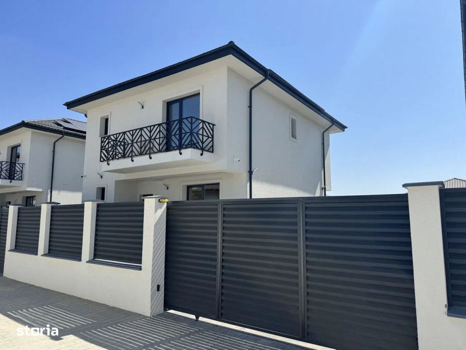 Vilă Modernă 2025 | Teren 340 Mp | Construcție Nzeb |  Pipera-Tunar