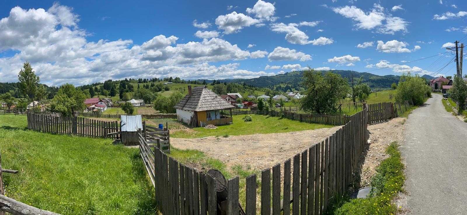 Vând teren intravilan cu casă veche, Lunca Ilvei