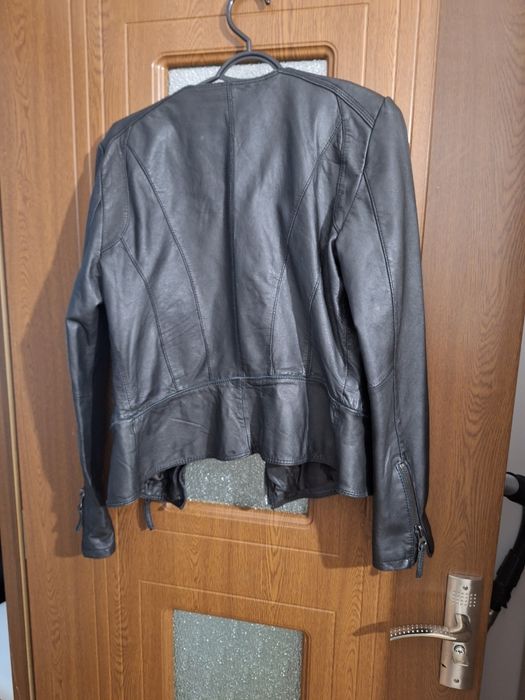 Geacă Zara piele naturală Fete L