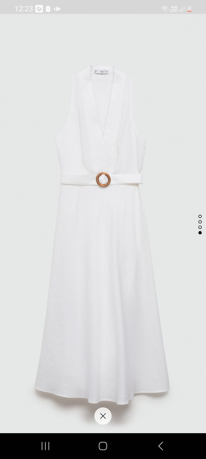 Rochie Mango de in, are curea, mărimea M