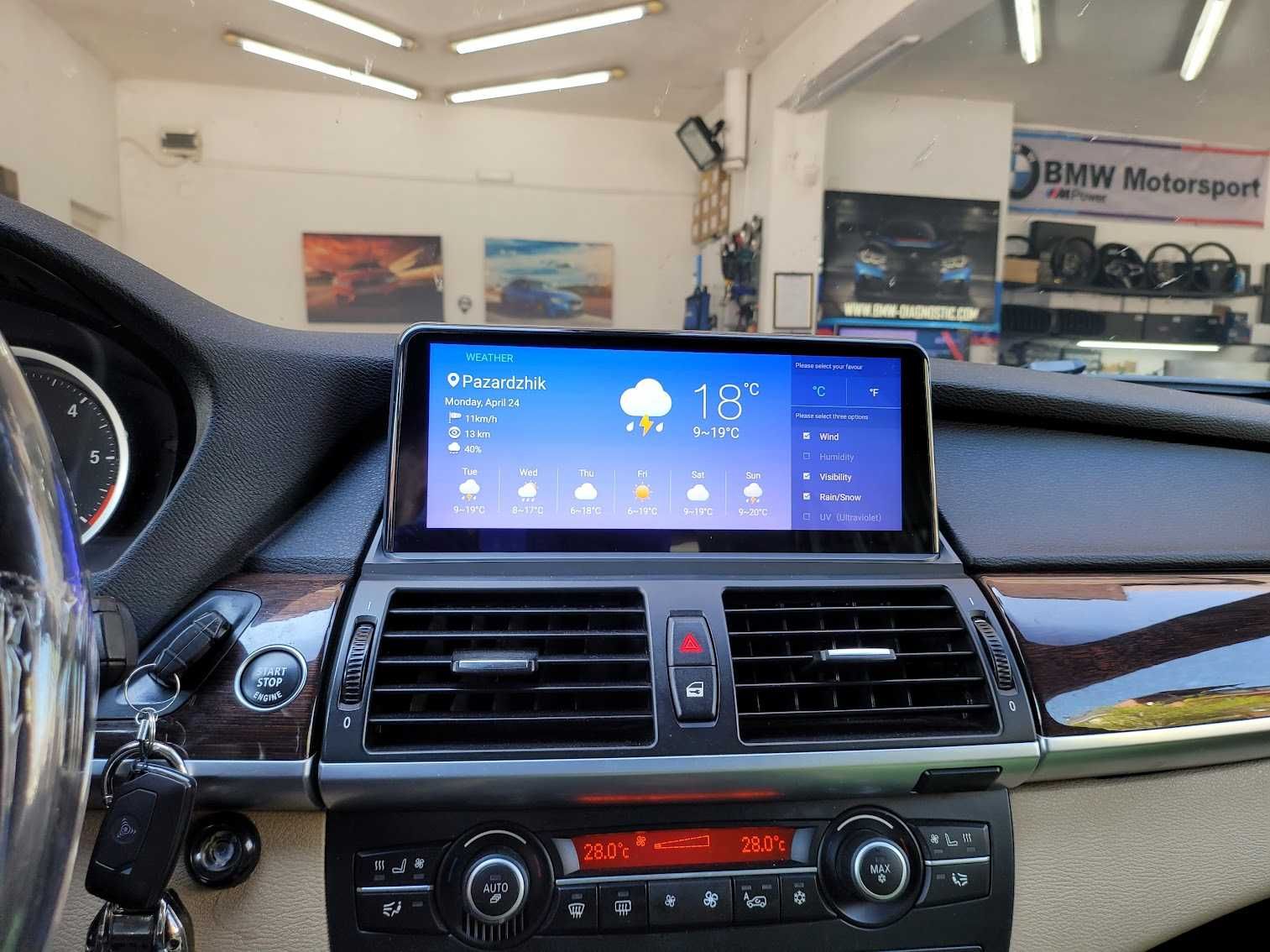 Навигация Android 13 8GB BMW X5 X6 E70 E71 БМВ Е70 Е71 Андроид CCC CIC