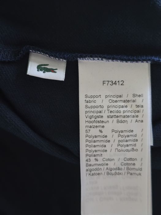 Tricou dama polo Lacoste ORIGINAL, mărimea 40 slim fit / nou