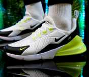Nike Air Max 270 мъжки маратонки цвят бяло и зелено
