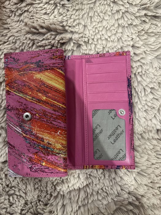 Кожено портмоне, ново