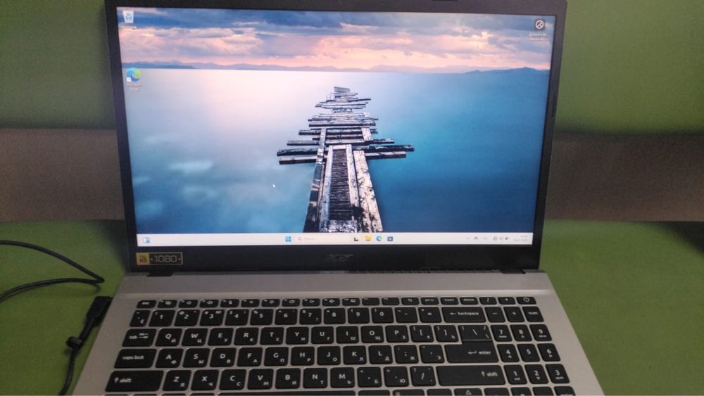 Ноутбук четко работает