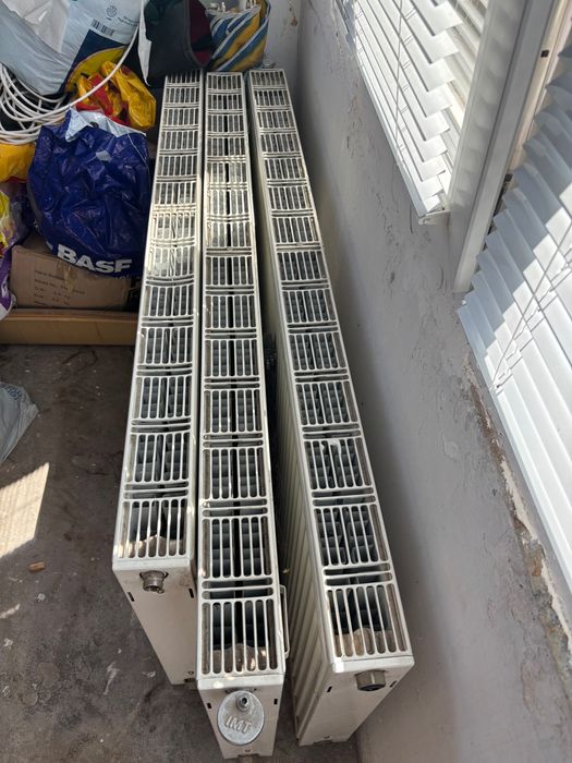 Камина с водна риза и три радиатора