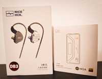 Amplificator casti portabil  Shanling + Casti IEM  (fiio, tidal)