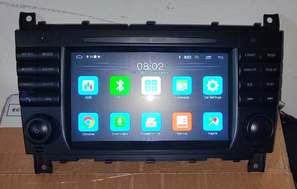 Мултимедия за Мерцедес W203 W209 W219 2004г-2011 С-класа