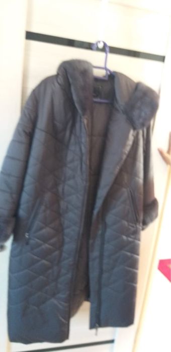 НОВОЕ пальто стёганное 52 размер