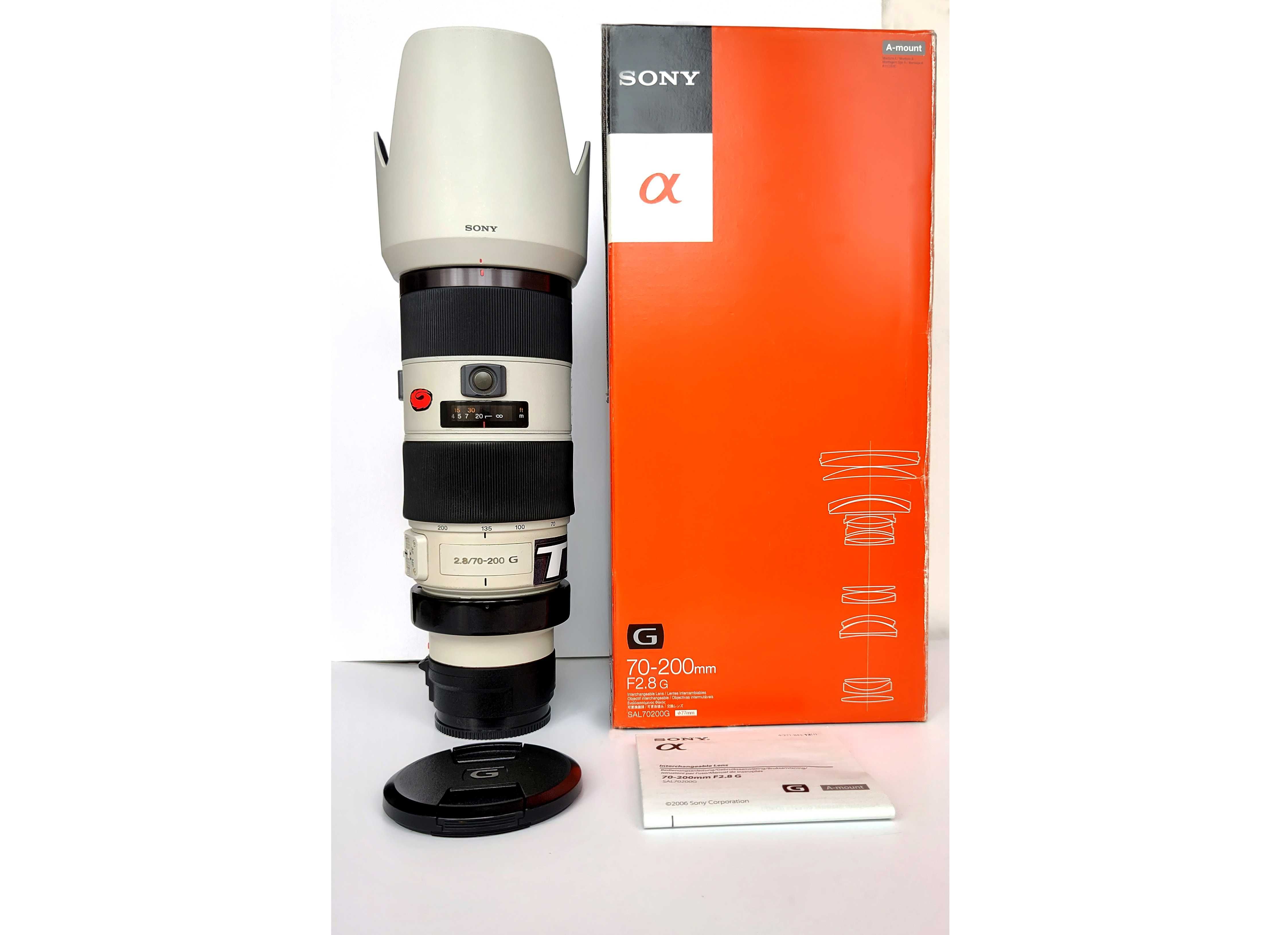 Обектив Sony FЕ 70-200 мм F 2.8 - A-mount