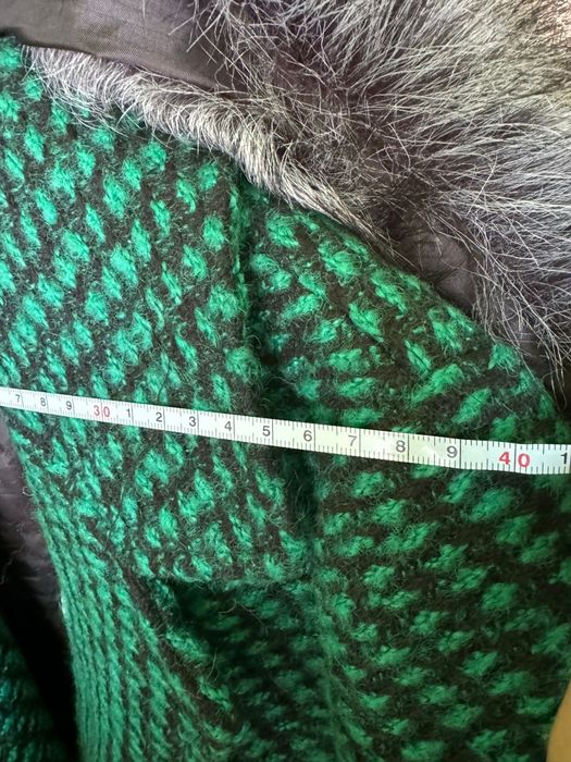 Palton cu guler din blana