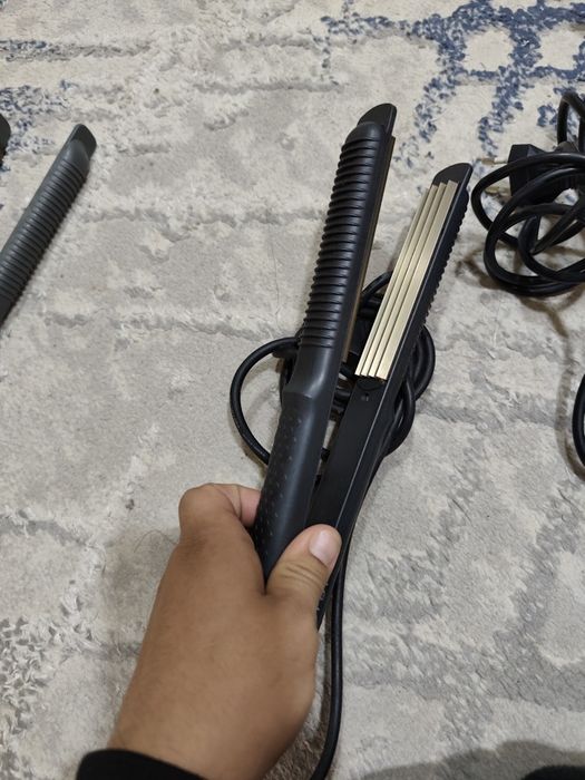 Плойка для волос и фен