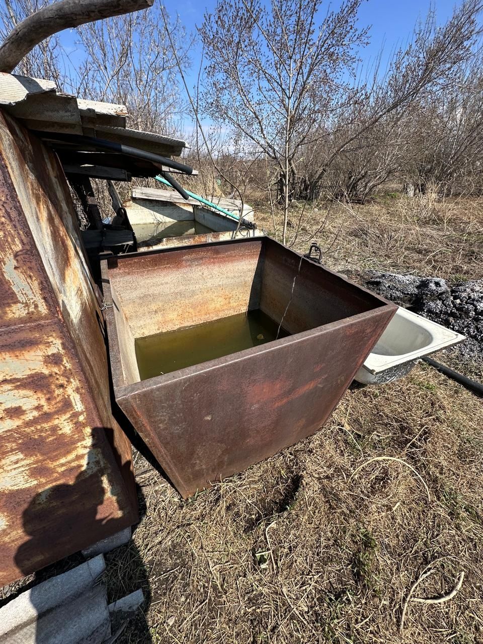 Продам железные ёмкости