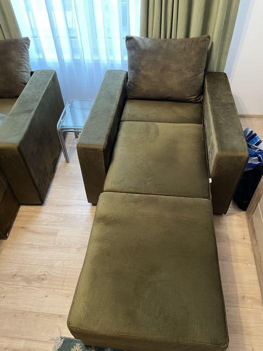 Vand fotolii extensibile kaki