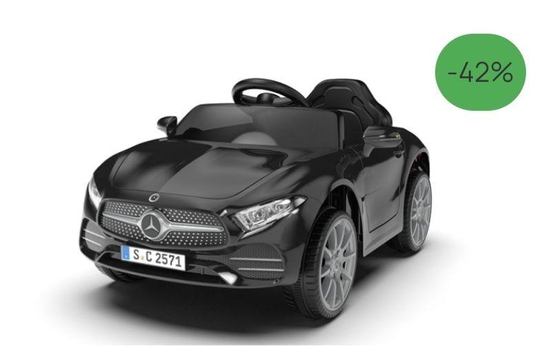 Електрическа детска кола с лиценз Mercedes Benz AMG 12V с MP3