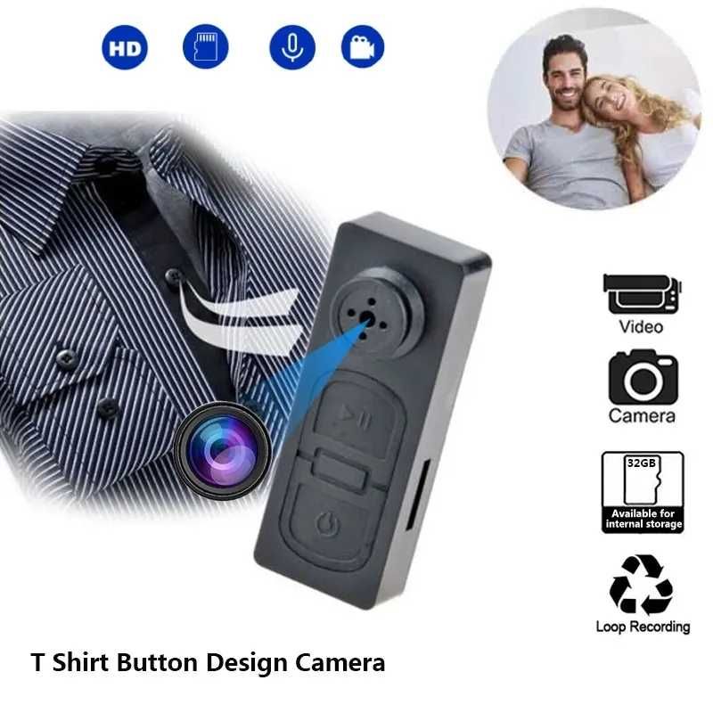 Nasture Camera Spion mini camera nasture camasa spy microfon aascuns