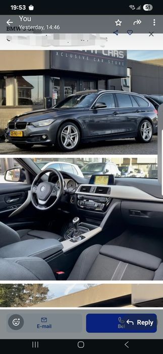 BMW 316D 2015 euro6