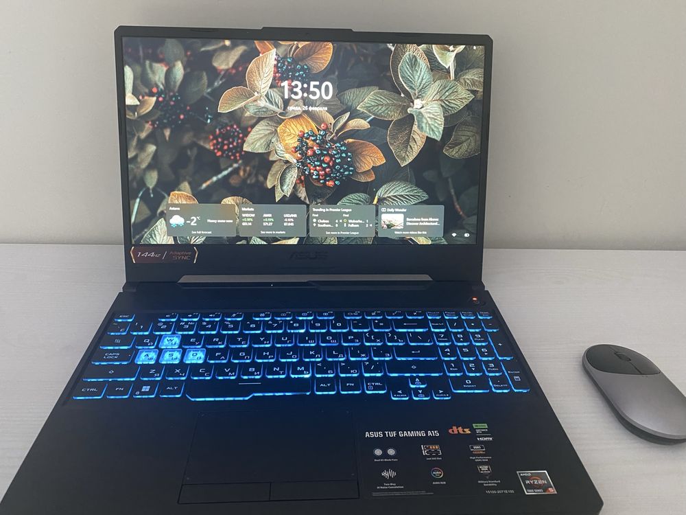 Игровой ноутбук Asus tug gaming a15 озу 16гб DDR5, Ryzen 5 7000, 512 g