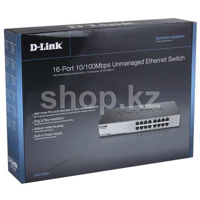 Switch 16 port D-Link DES-1016D