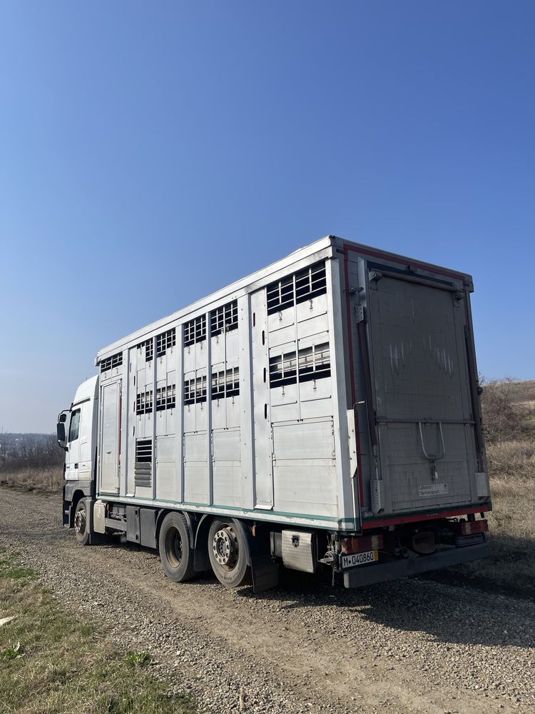 Vând Mercedes Actros 2544 de transport Animale