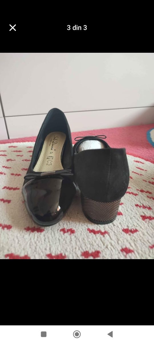 Vând pantofi noi Solo Donna 22.5cm interior