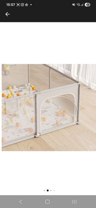 Țarc de joaca Nuchiduta 120×120×65 cm