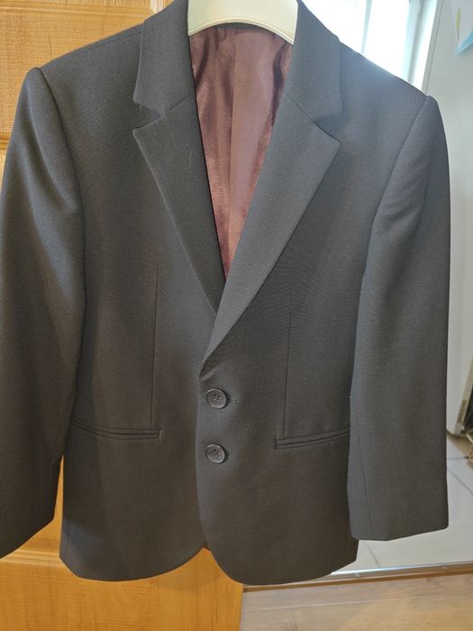 Пиджак черный, для школы или сада