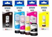 Краска Чернила Epson 103 4 цвета оригинал
