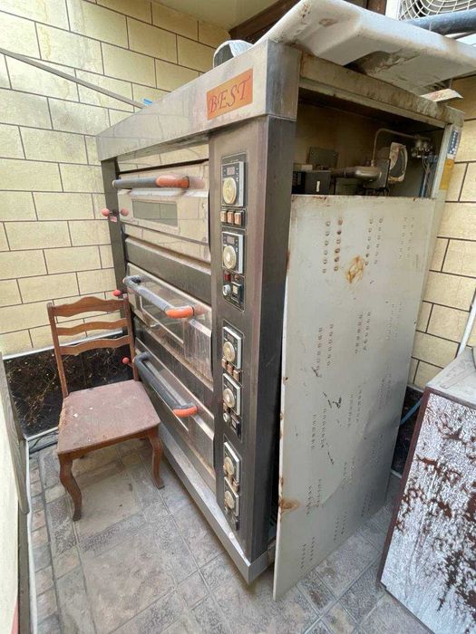 Профессиональная пекарская печь BEST — 3-х уровневaя (б/у)