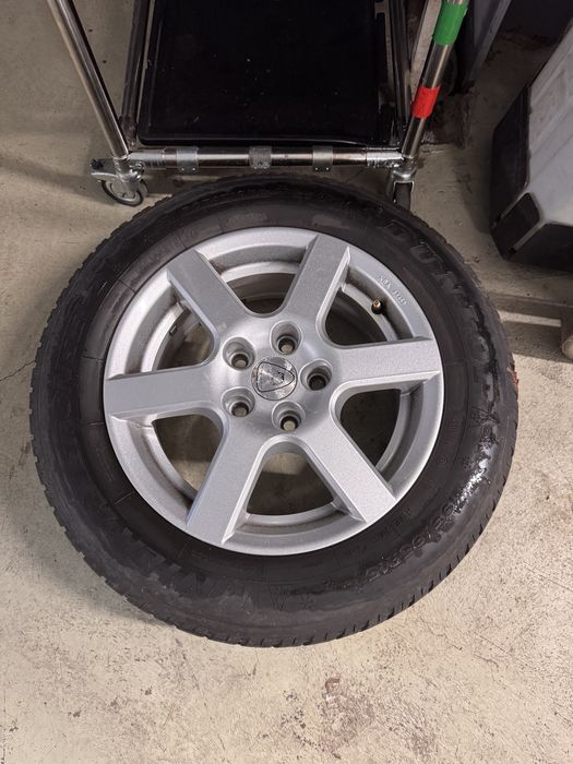 Set 4 cauciucuri + jante