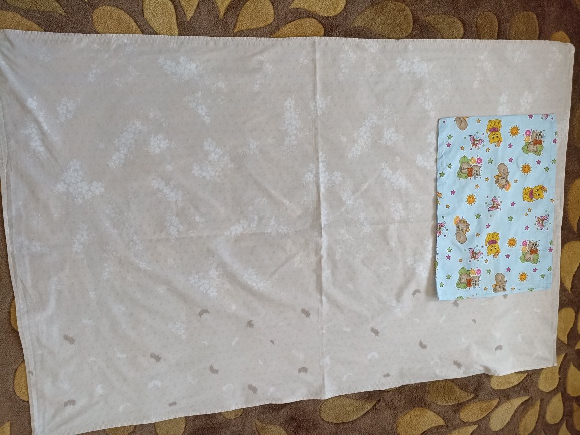 Комплект чаршаф и плик за бебешка кошара/легло
