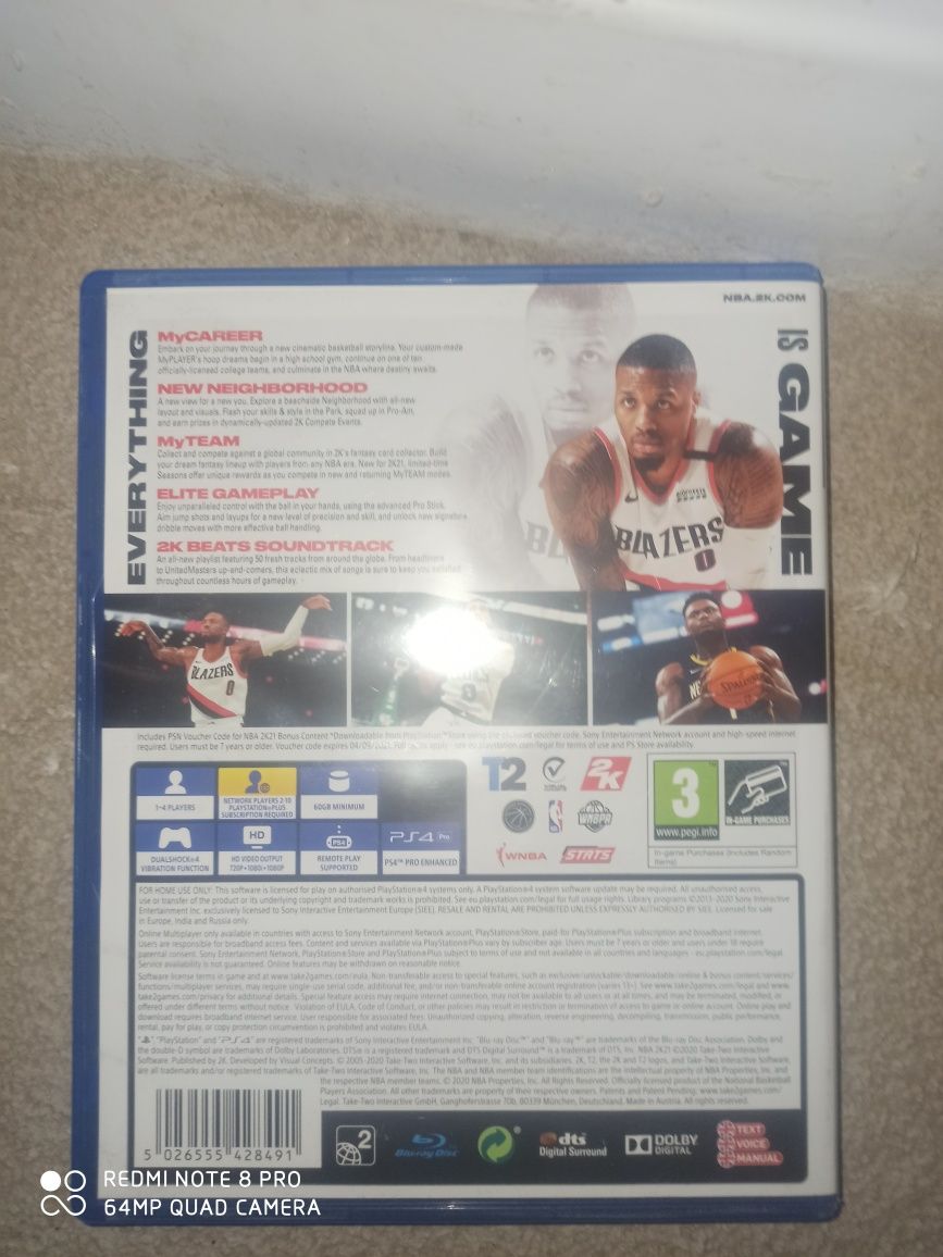 Продавам nba 2k21