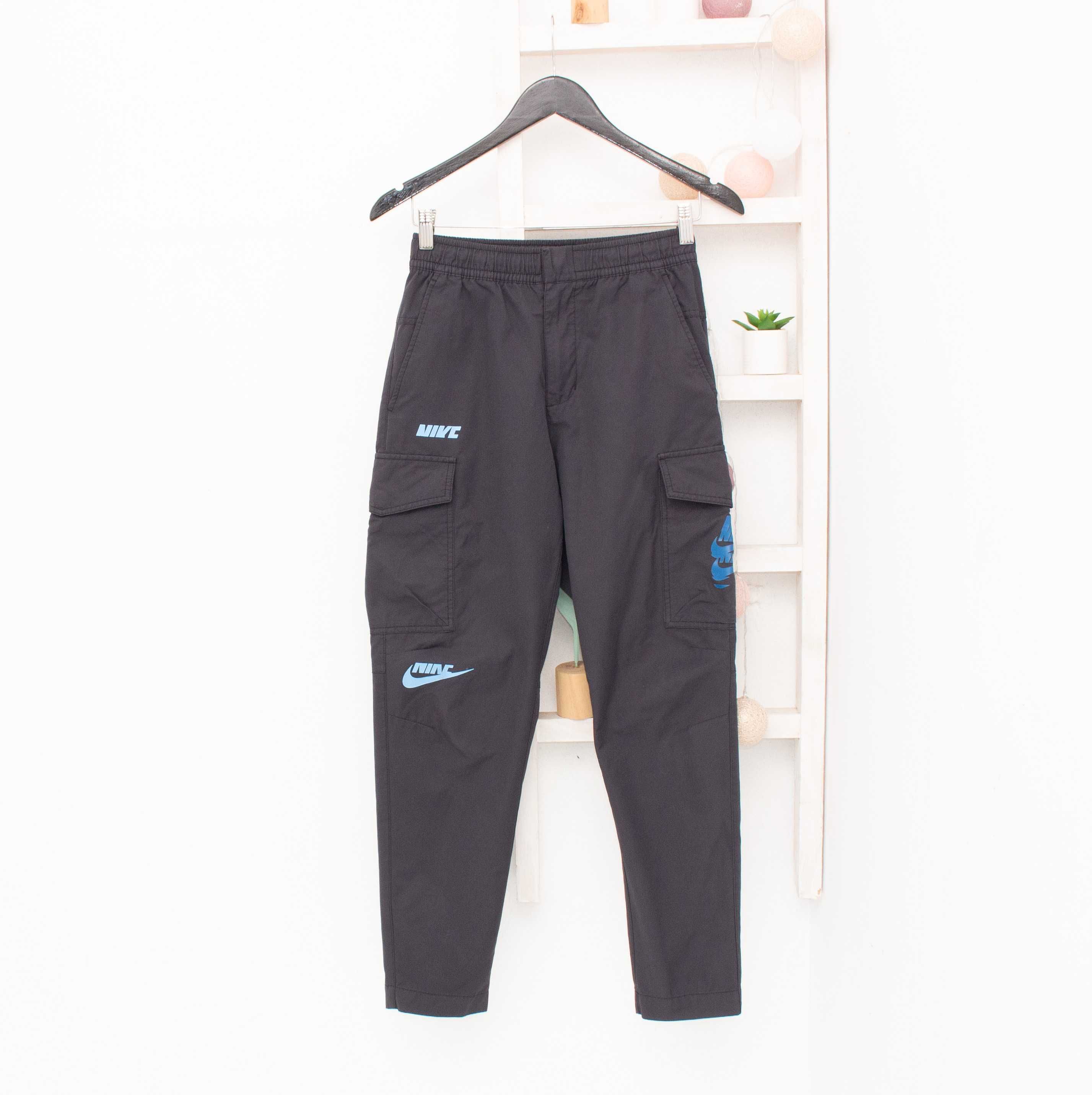 Nike Оригинален Мъжки Панталон Карго Essentials Черен Джобове S