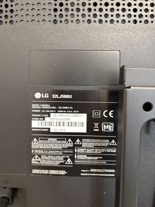 Televizor LG SMART HD 32LJ590U 80cm