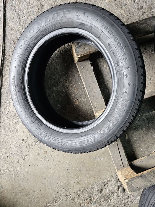 4 anvelope iarna 185 60 15 Dunlop 6mm