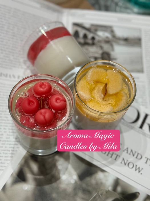 Свечи с декором Aroma Magic 200 мг