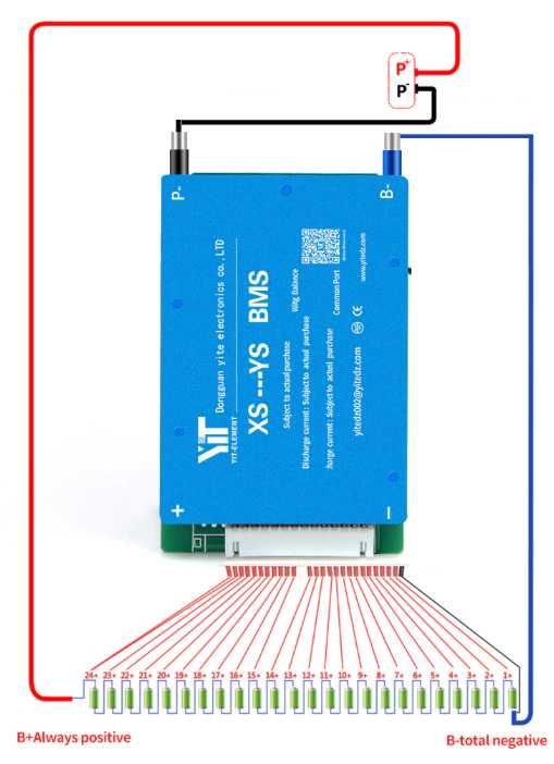 Modul BMS si egalizator acumulatori trotinete electrice 13s48v 50A