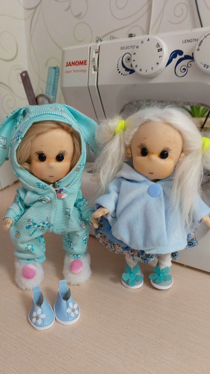 Кукла ручной работы 18 см.