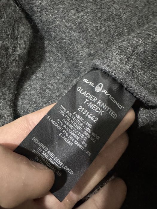 Sail Racing  Glacier Knitted T-Neck вълнен пуловер мъжки