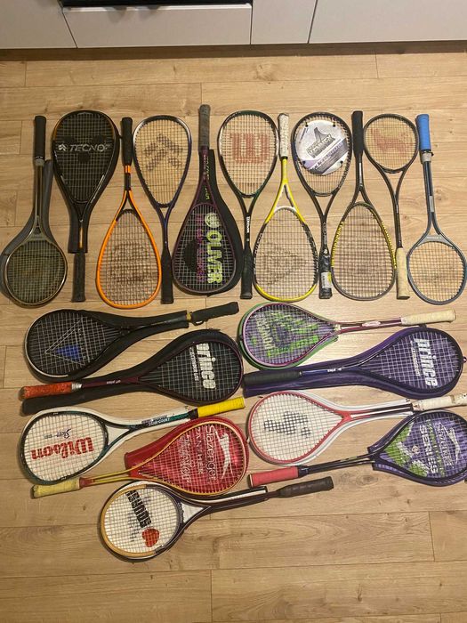 Rachete pentru Squash Wilson, Head, Prince, Slazenger