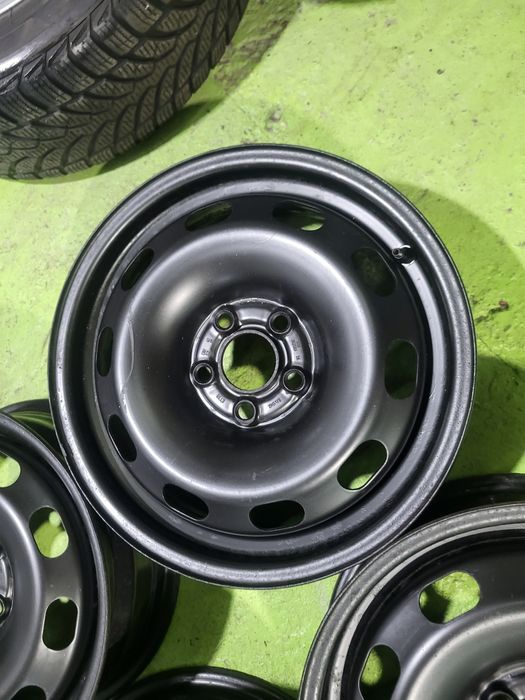 15 5x100 Vw Polo Skoda Fabia Seat 5х100 метални джанти