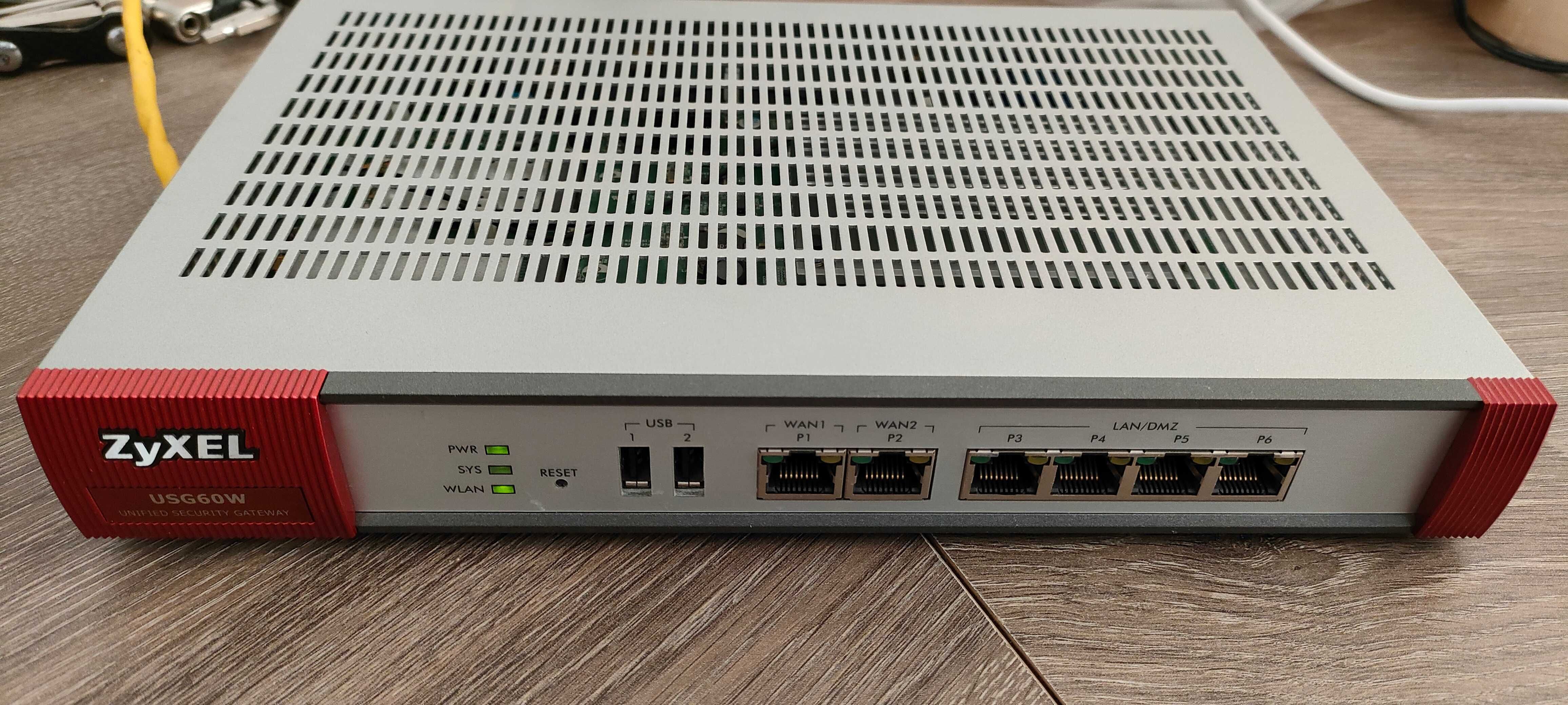Firewall Router Zywall USG60W WiFi profi