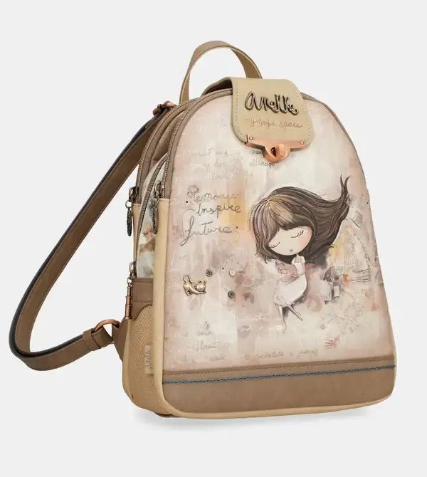 Anekke дизайнерска дамска раница в свежа цветова гамa.