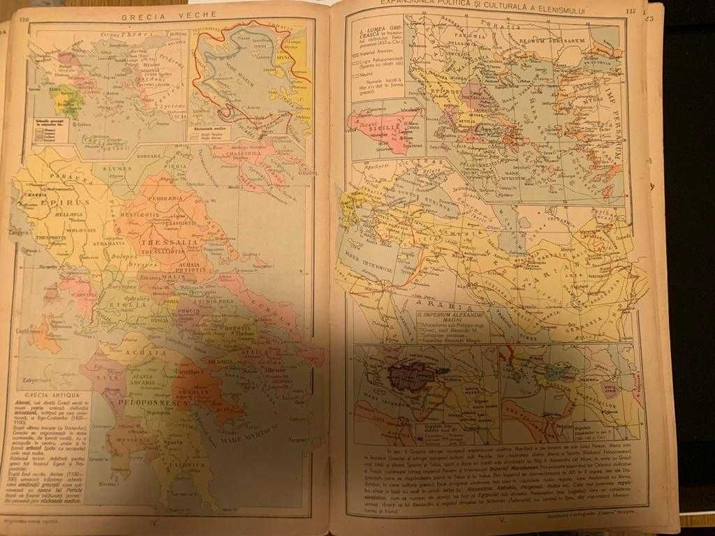 Atlas geografic, istoric, economic si statistic, 1934-1935