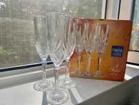 Set 3 pahare sampanie cristal d’Arques
