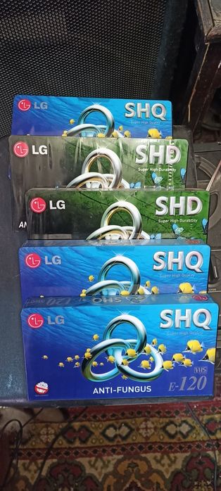 Видеокассеты новые