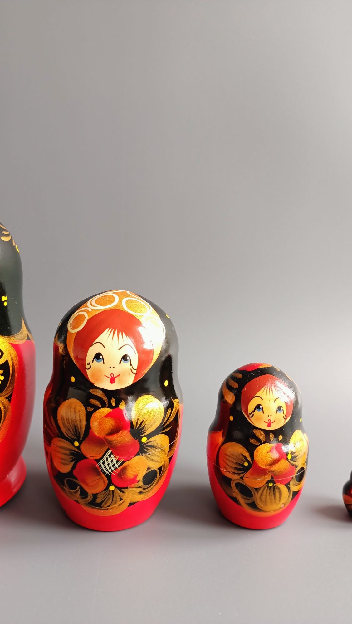 Сувенир матрешка деревянная