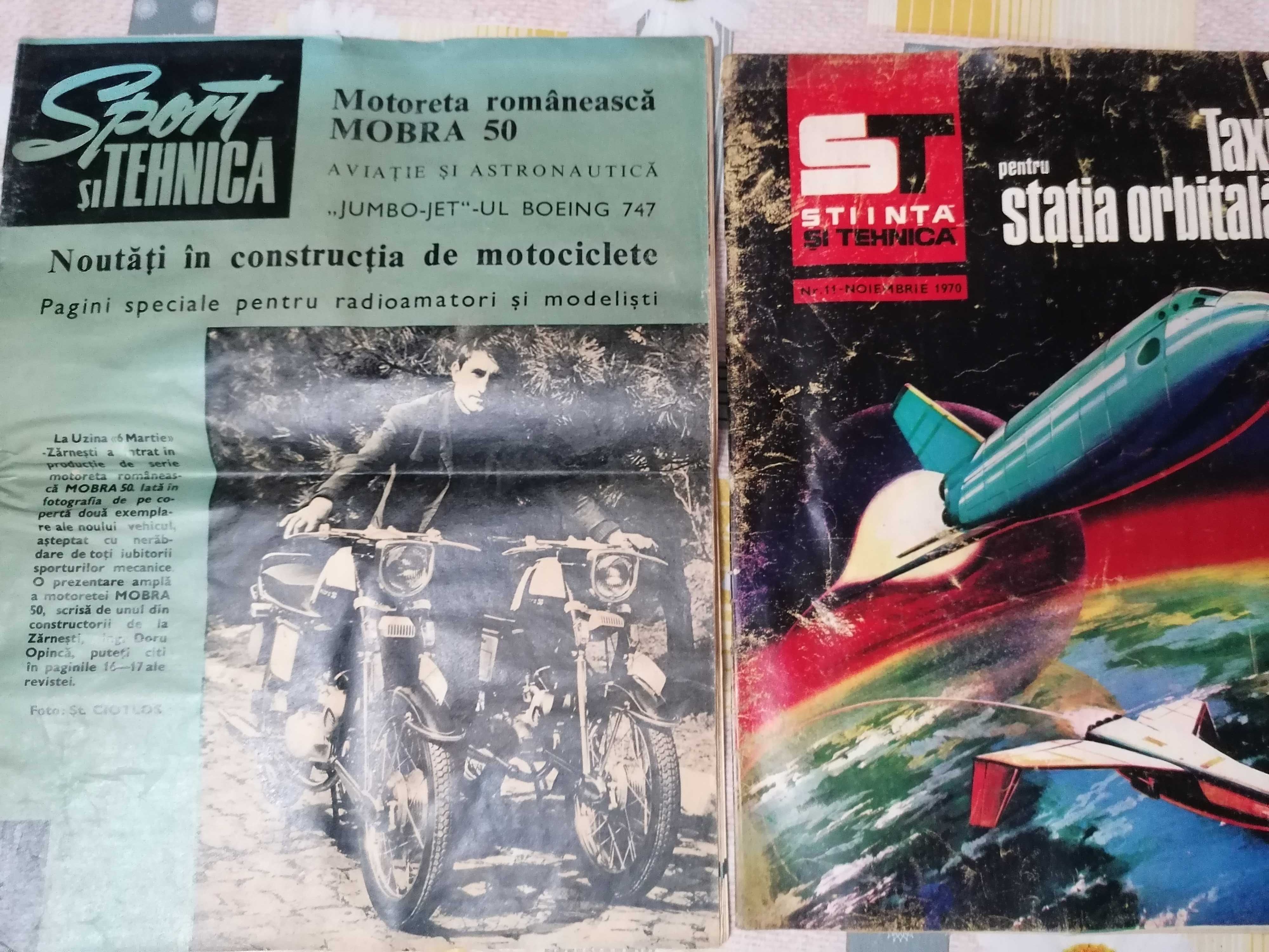 reviste vechi si rare de colectie stiinta si tehnica prime edi anii 50